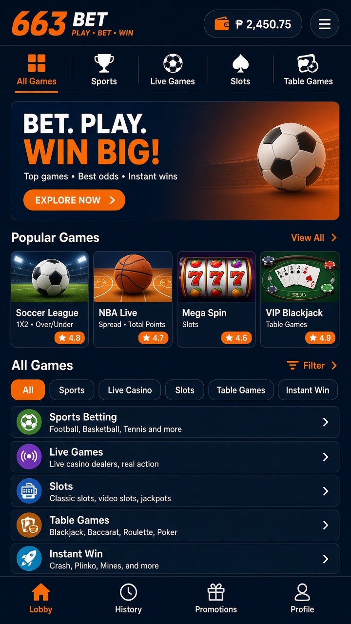 663bet Game