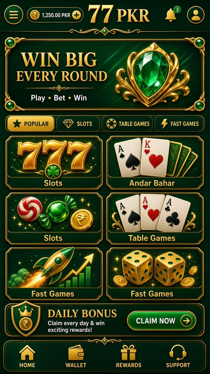 77 PKR GAME