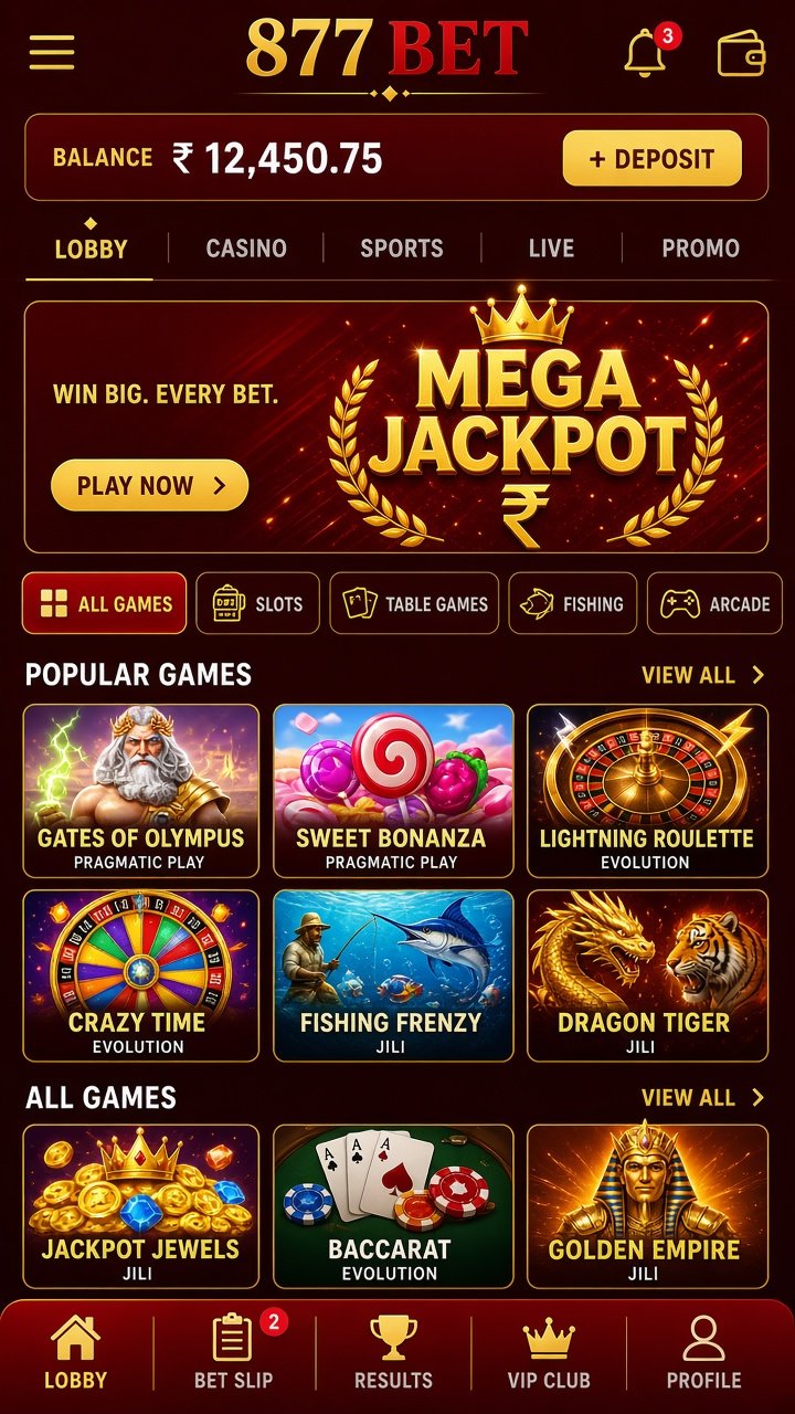 877 bet Game