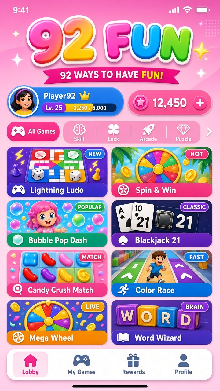 92 fun Game