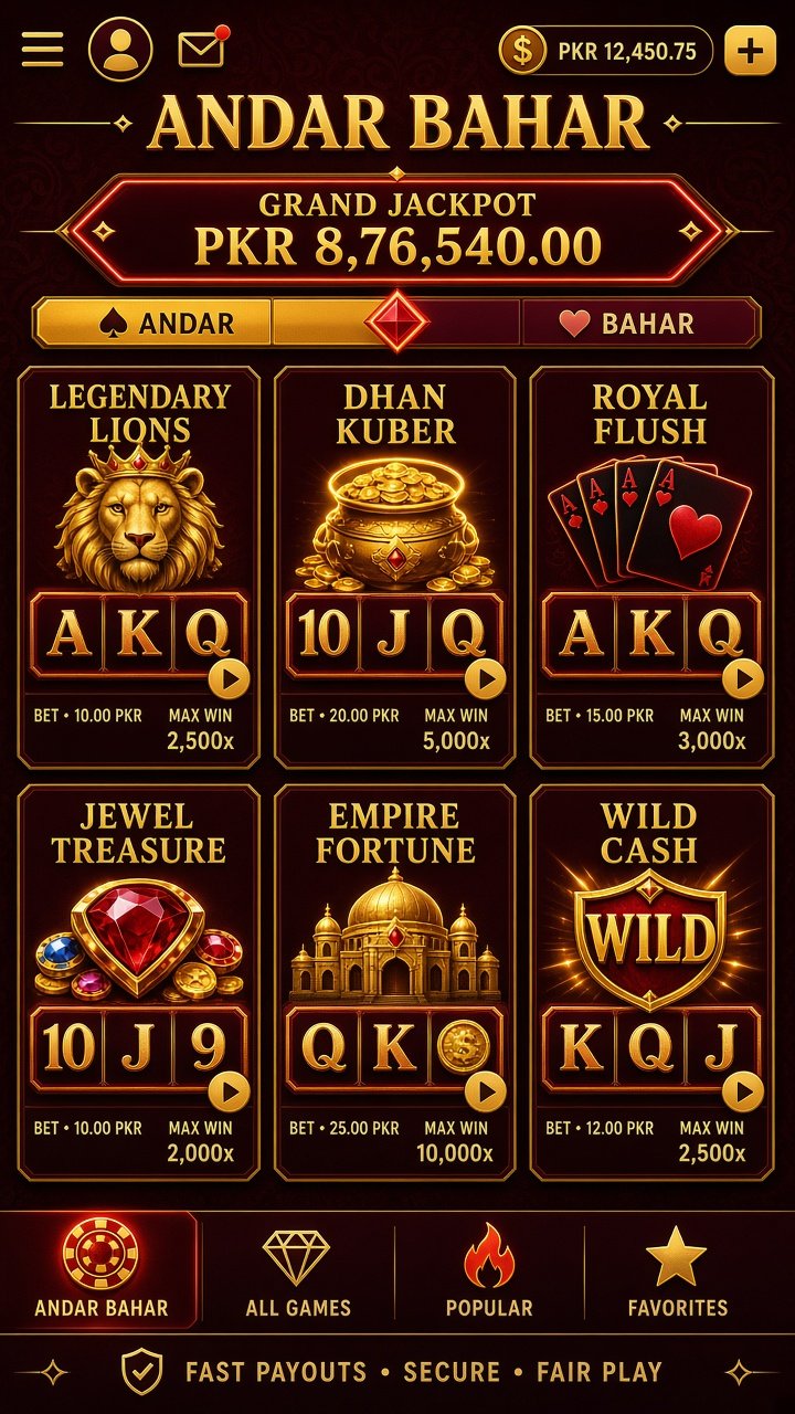 Andar Bahar GAME