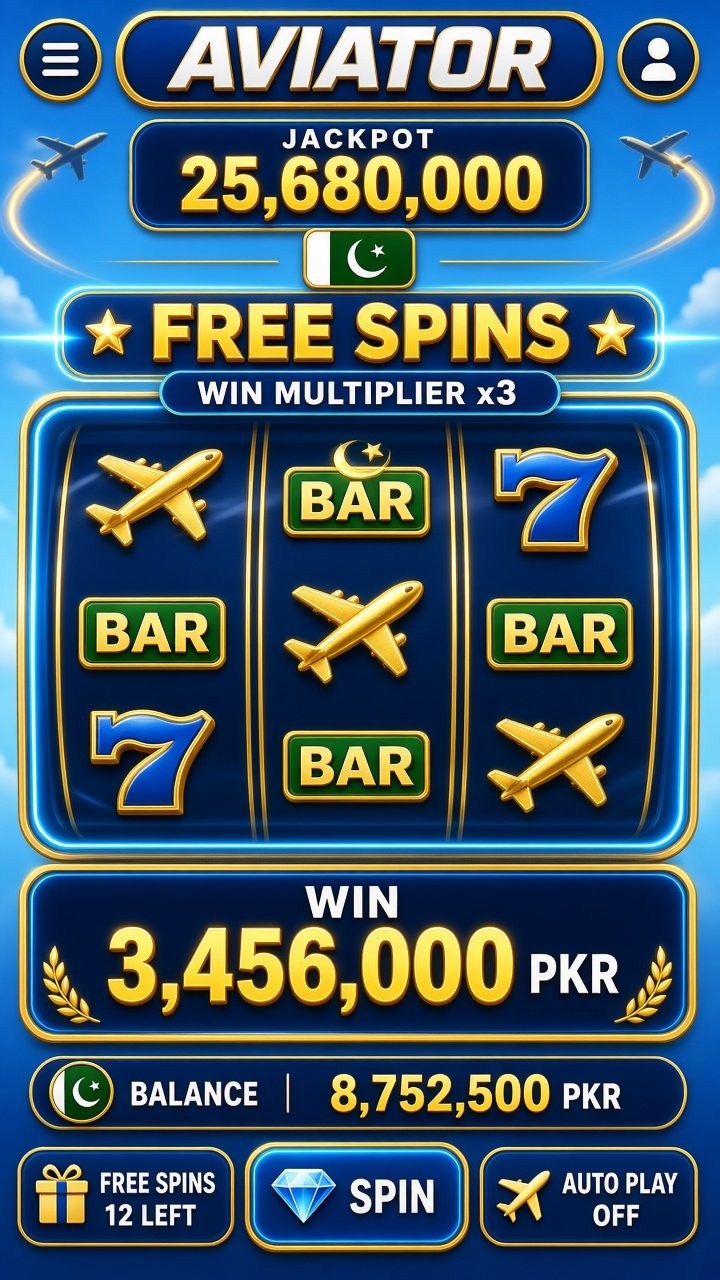 Aviator Game Pakistan GAME