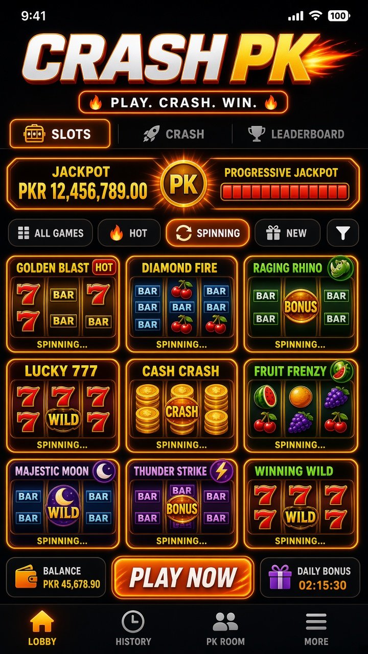 Crash Game PK GAME