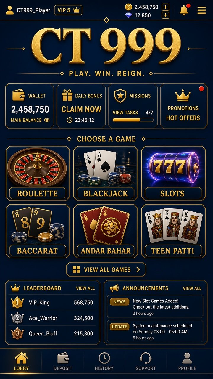 CT 999 GAME