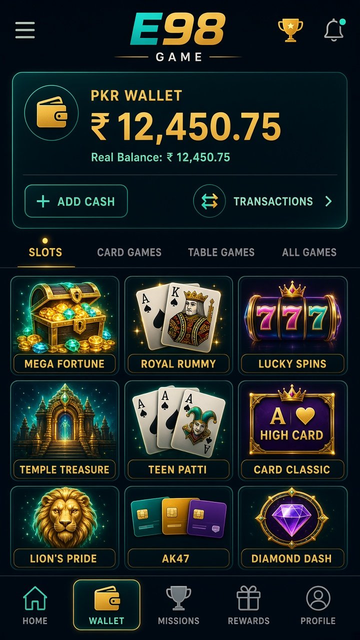 e98 Game