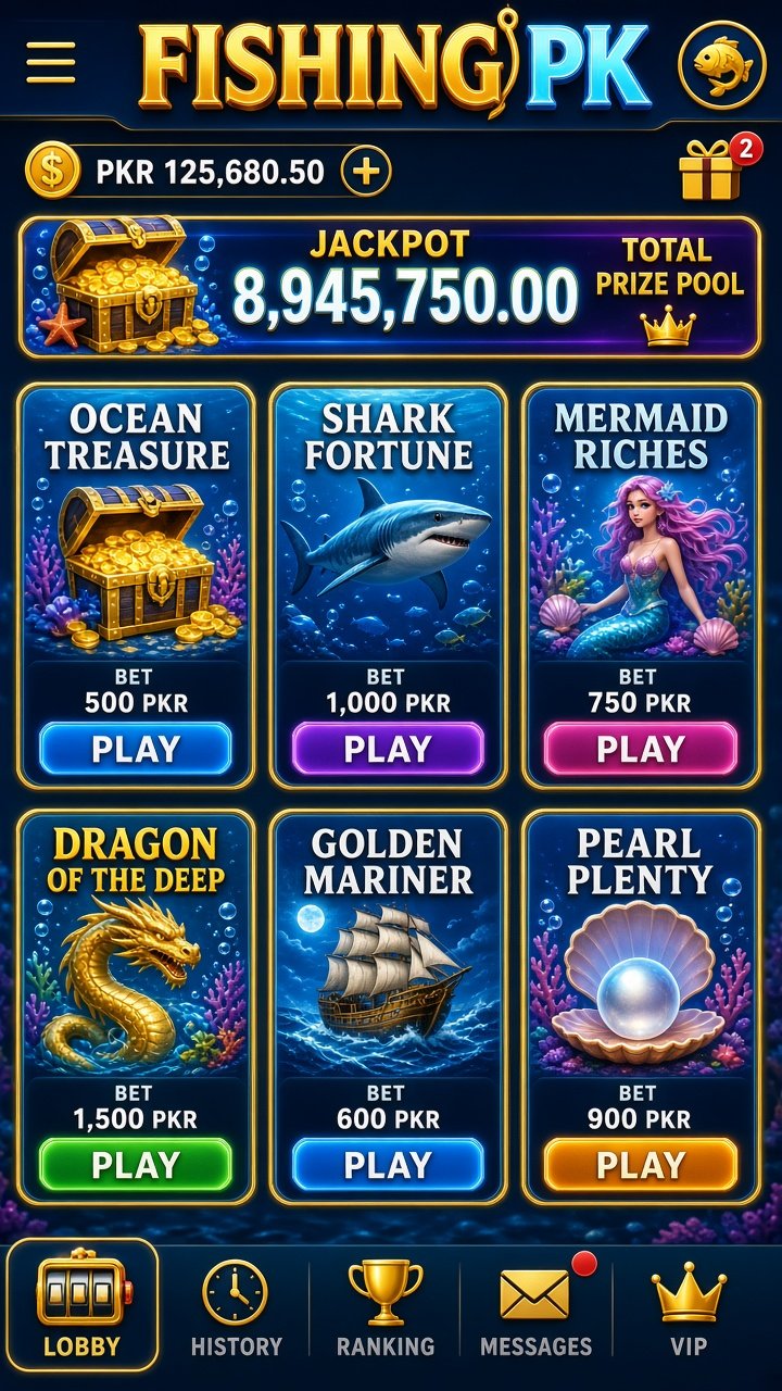 Fishing Cash PK GAME