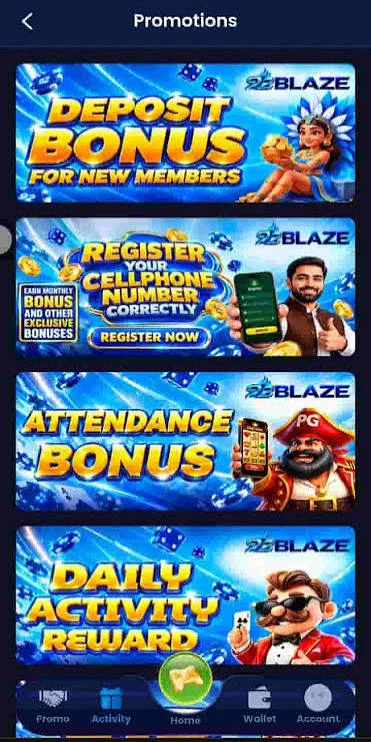 92 Blaze mobile game screen