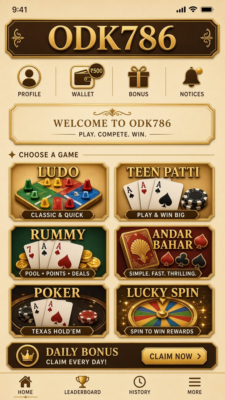 Odk786 GAME