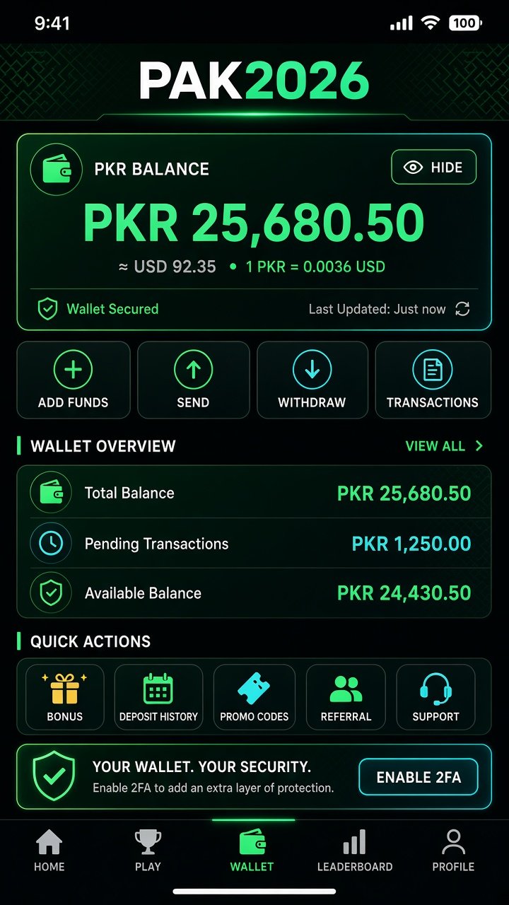 Pak2026 GAME