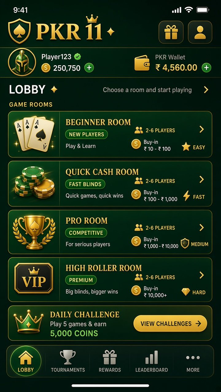 PKr 11 Game