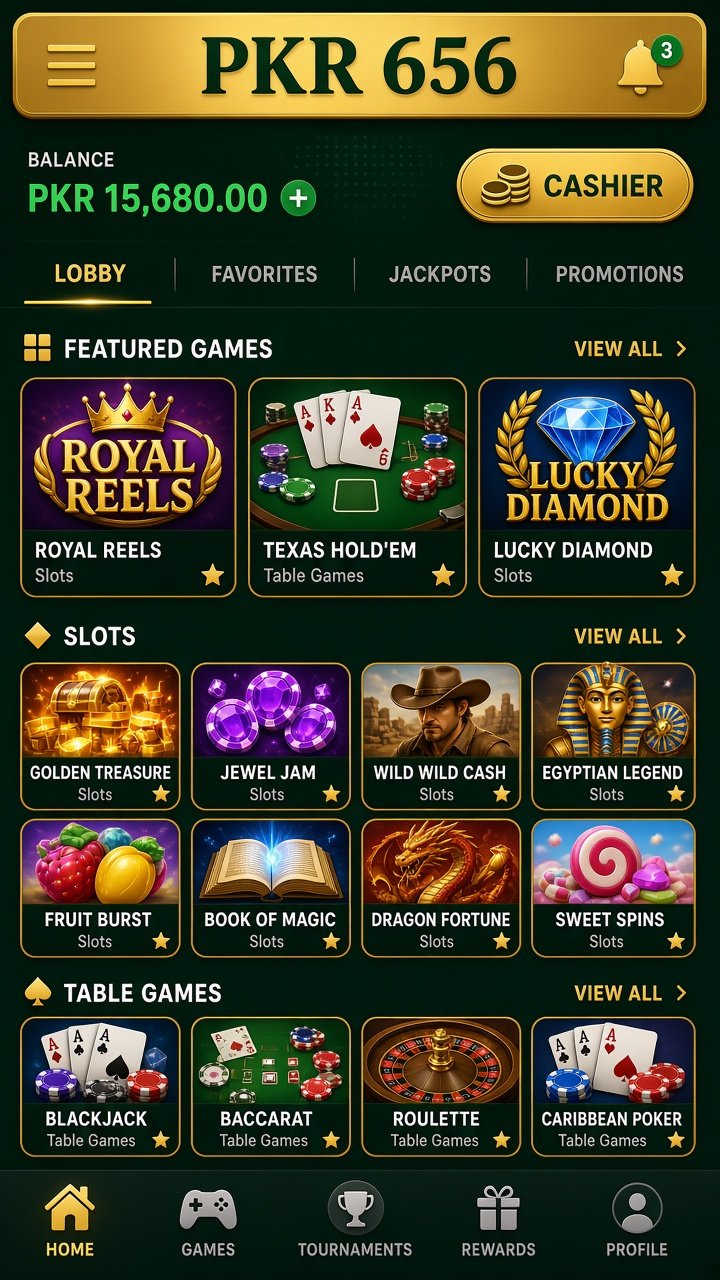 PKR 656 GAME