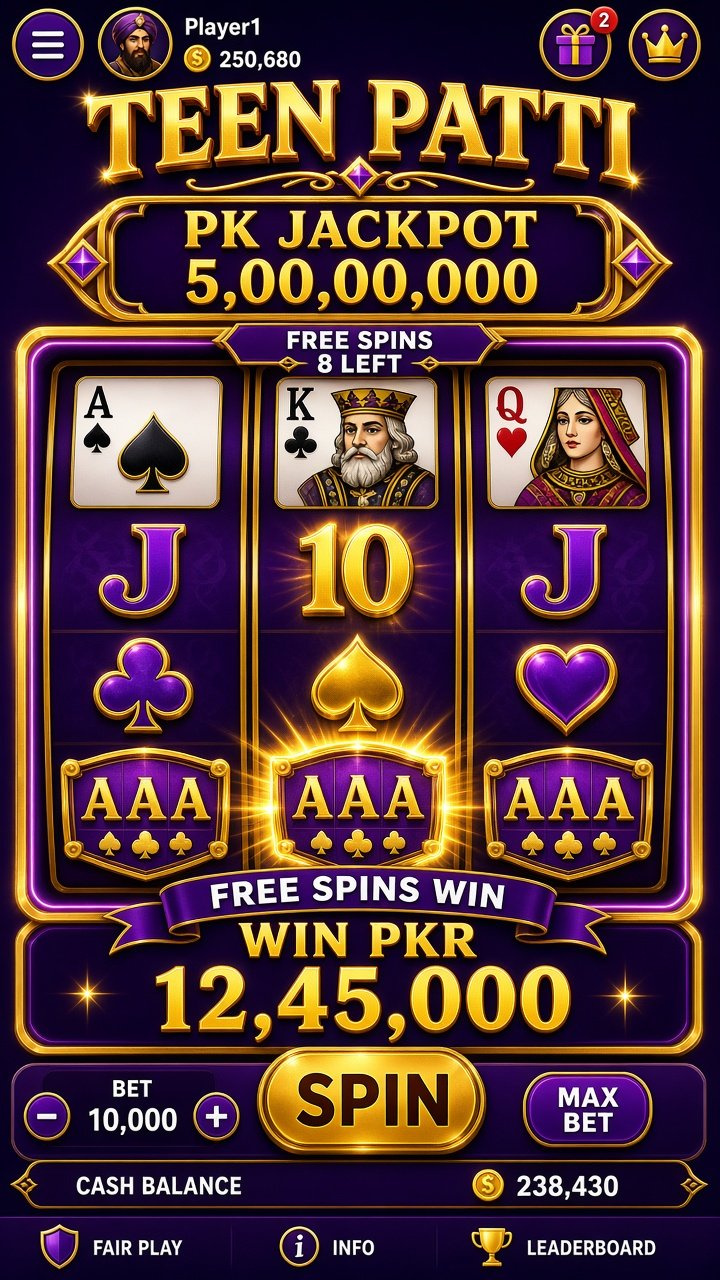 Teen Patti Cash PK GAME